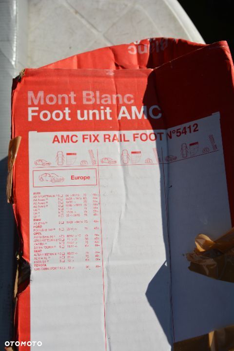 Audi A4 B8/ A6 C6 kombi / Opel Zafira B bagażnik dachowy NOWY Klucz - 2