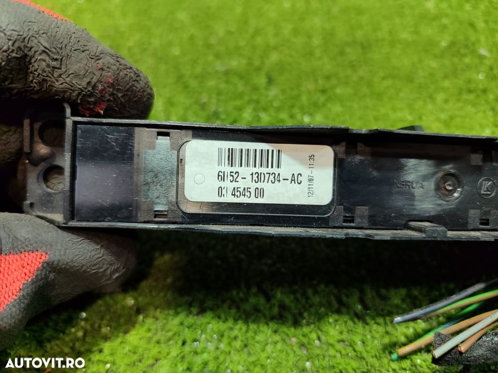 PANOU CONTROL AVARIE + BLOCARE USI LAND ROVER FREELANDER 5 USI 2 2.2 DIESEL 2008 COD OEM 6H52-13D734-AC / 2007-2011 - 8