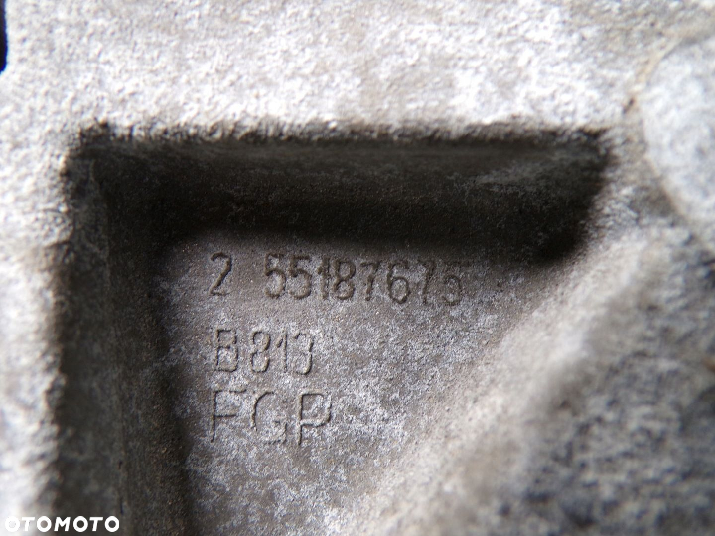 FIAT CROMA II VECTRA C SAAB ALFA 1.9 16V JTDM ŁAPA SILNIKA 55187675 - 3