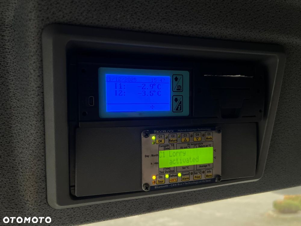 Mercedes-Benz ATEGO 1324 EURO 6 CHŁODNIA+DRZWI+WINDA+DRZWI BOCZNE FRIGOBLOCK BLOKADA MOSTU - 27