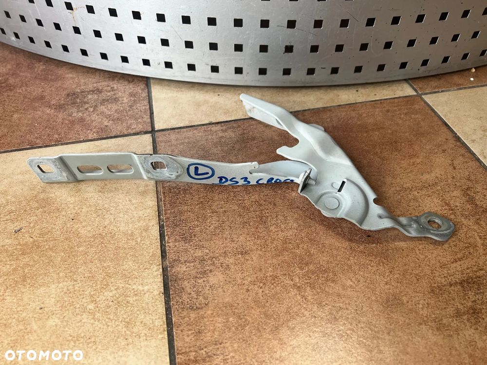 ZAWIAS ZAWIASA ZAWIASY MASKI PRAWA LEWA  CITROEN DS3 CROSSBACK 9820730880 9820730680 - 2