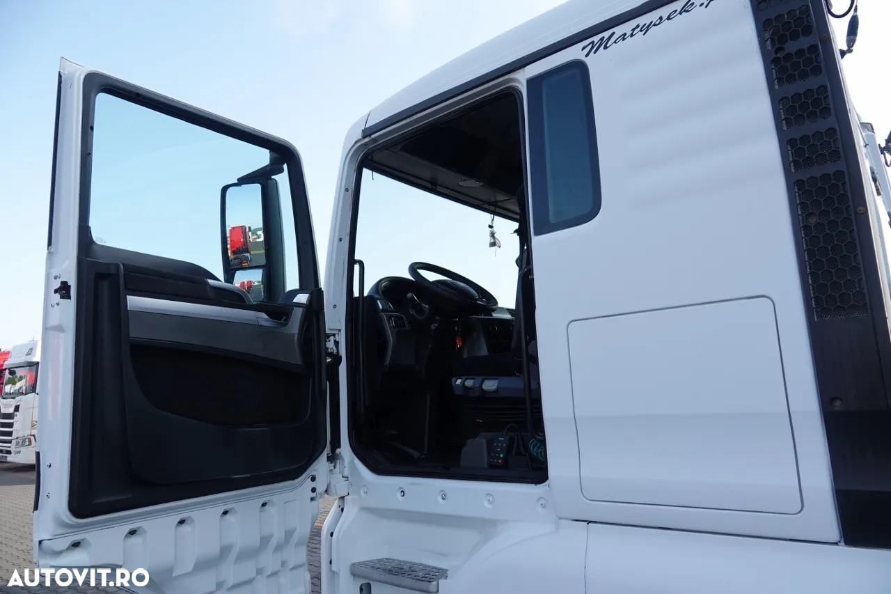 MAN TGX 18.480 / HIDRAULICĂ / RETARDER / MANUAL / CABĂ JOSĂ - 23