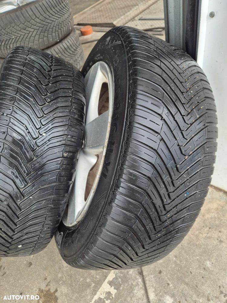 Set 4 Jante Aliaj VW 16" + Anvelope All Season 205/55 R16 (Michelin/Continental) - 8