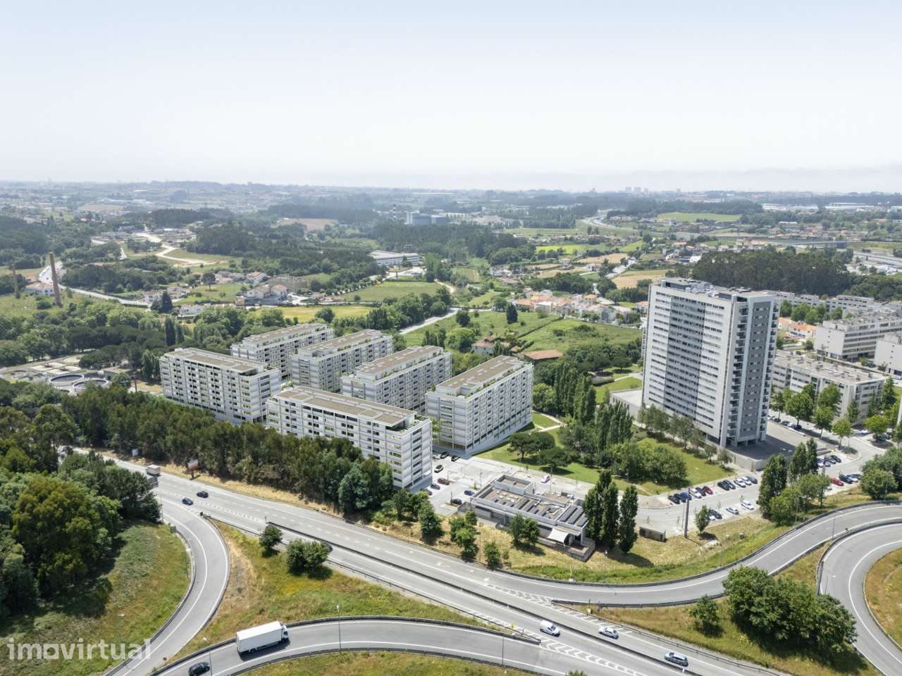 T3 Novo c/ Varanda e Lugar de Garagem Duplo na Maia - Grande imagem: 4/9