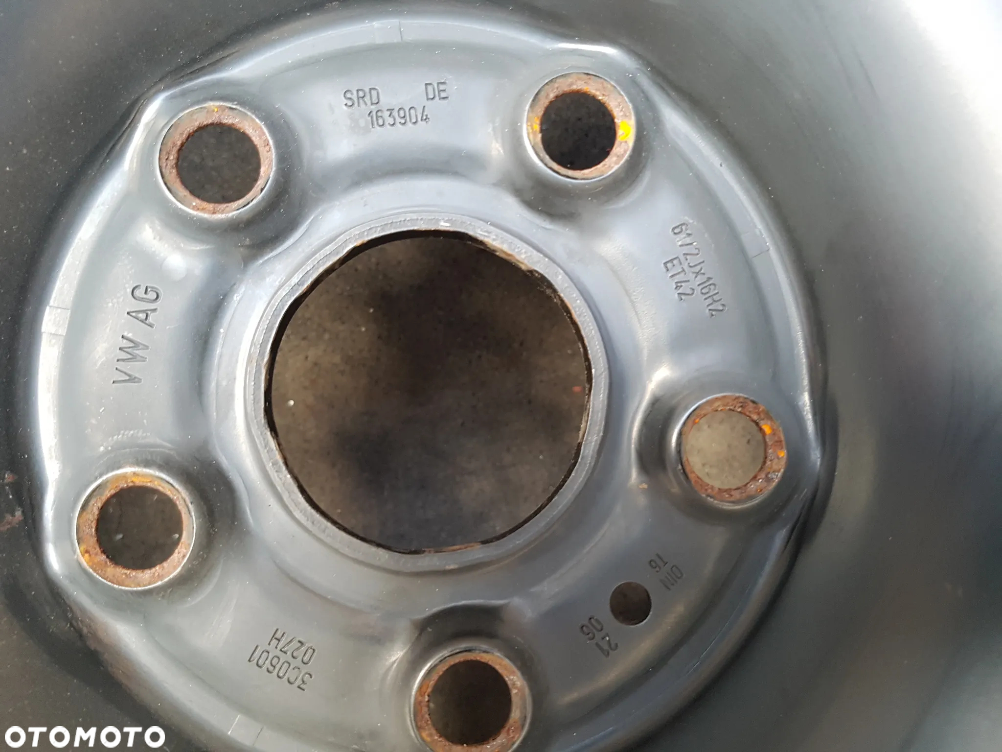 FELGI STALOWE VW PASSAT SKODA   SEAT 5X112  6,5JX16 ET42 3C0 - 11