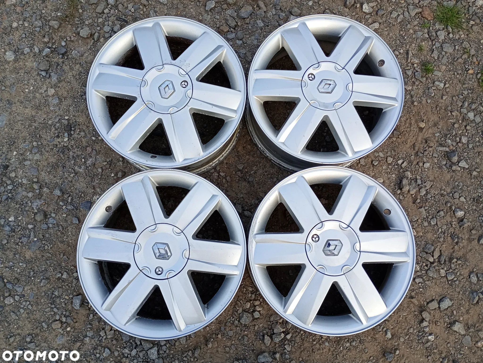RENAULT Oryg. Felgi 16cali  4x100  ET49  6,5Jx15 BDB Stan - 4