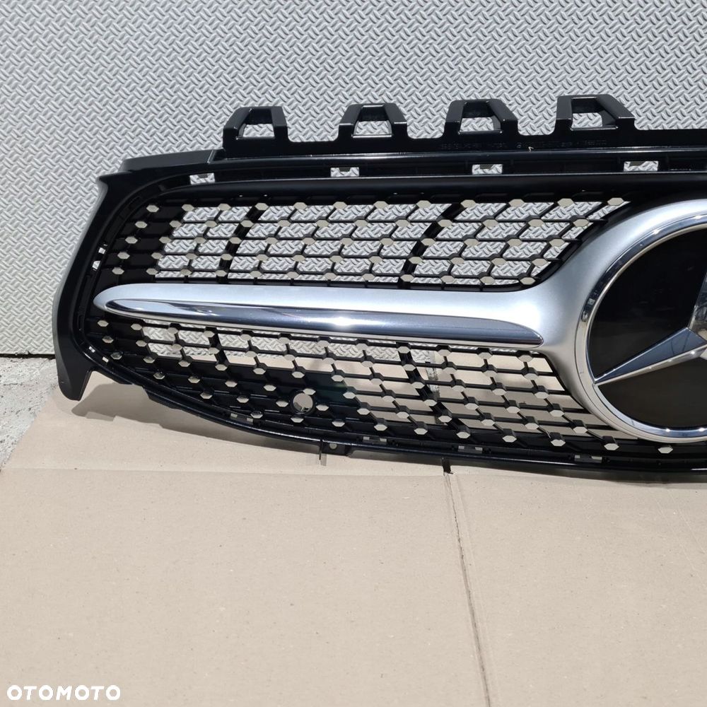 mercedes cla w118 c118 grill atrapa diamant czarny - 7