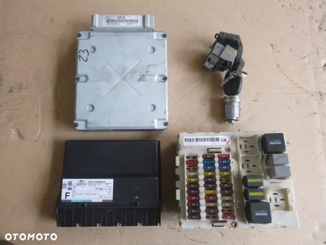 ZESTAW STARTOWY KOMPUTER STACYJKA IMMOBILIZER FORD FOCUS MK1 1.4 16V - 1