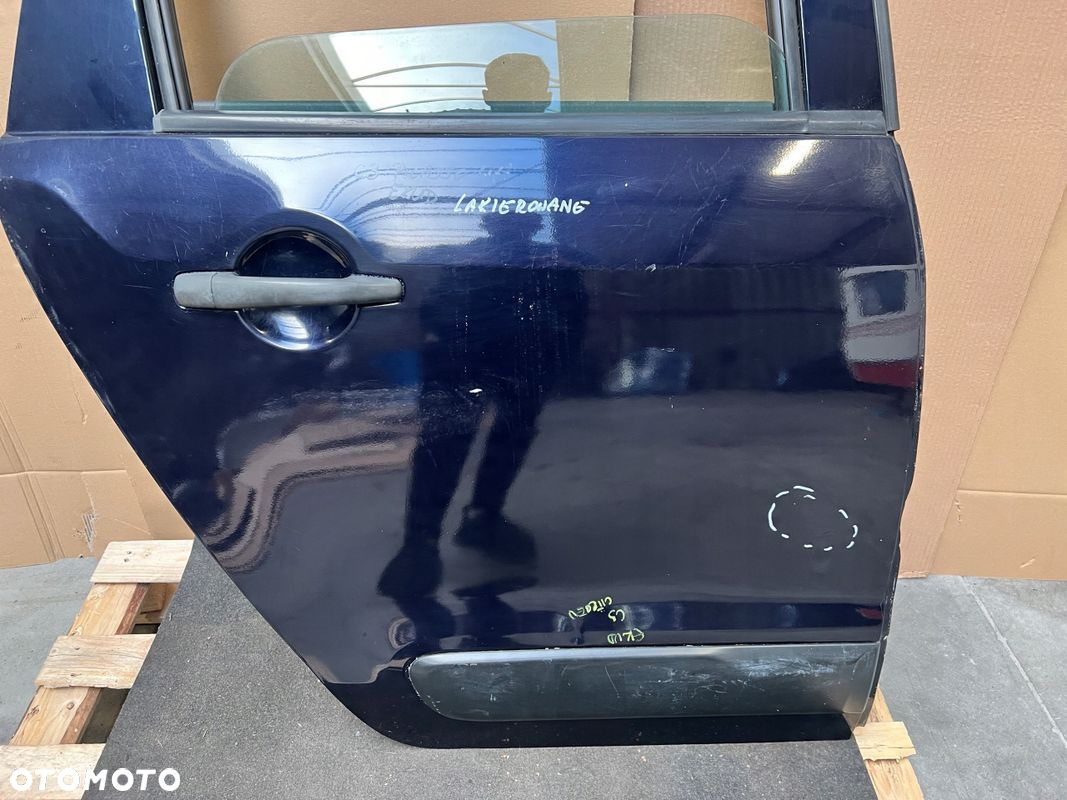 Drzwi TYLNE PRAWE prawy tył CITROEN C3 PICASSO LIFT kod lakieru: EKUD - 2
