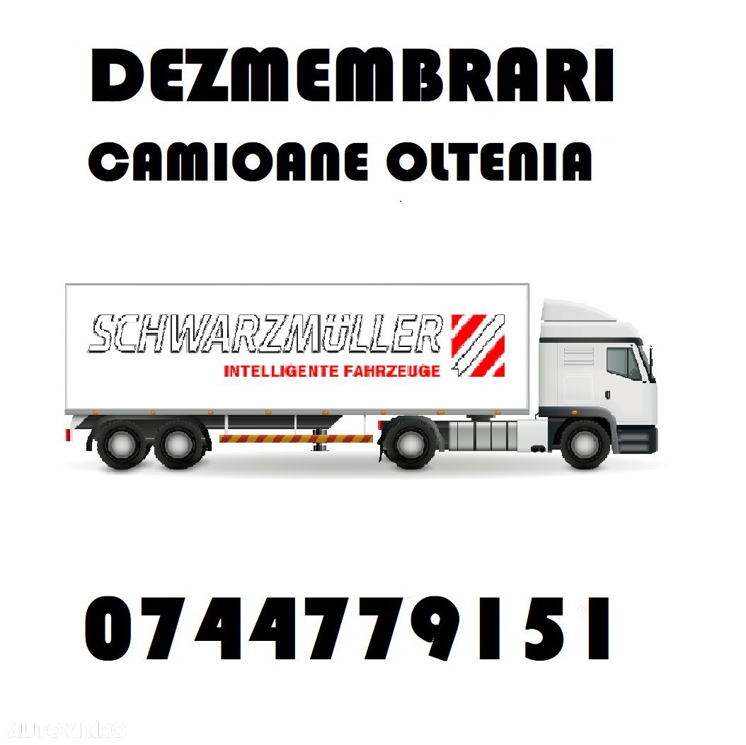 Piese Dezmembrari Semiremorca bena ( basculabila ) / prelata / platforma SCHWARZMULLER : axe , etrieri , butuci , supape , arcuri , structuri , cilindrii - 1