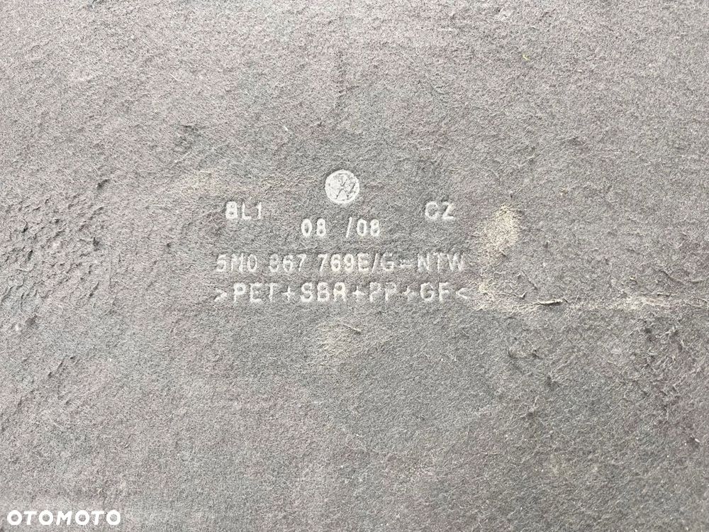 PÓŁKA BAGAŻNIKA SIATKA VW TIGUAN 5N0867769E - 4