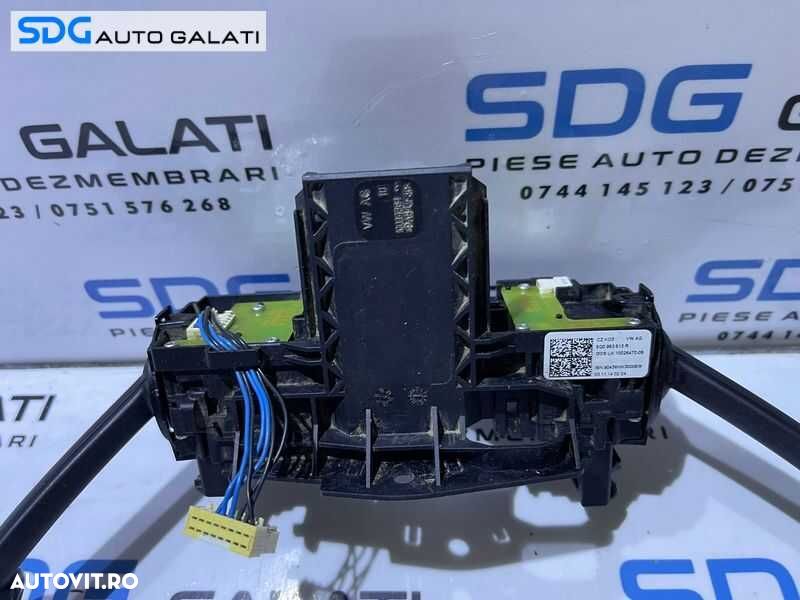 Maneta Stergator Stergatoare Semnalizare Tempomat Pilot Automat VW Golf 7 2013 - 2017 Cod 5Q0953513R - 5