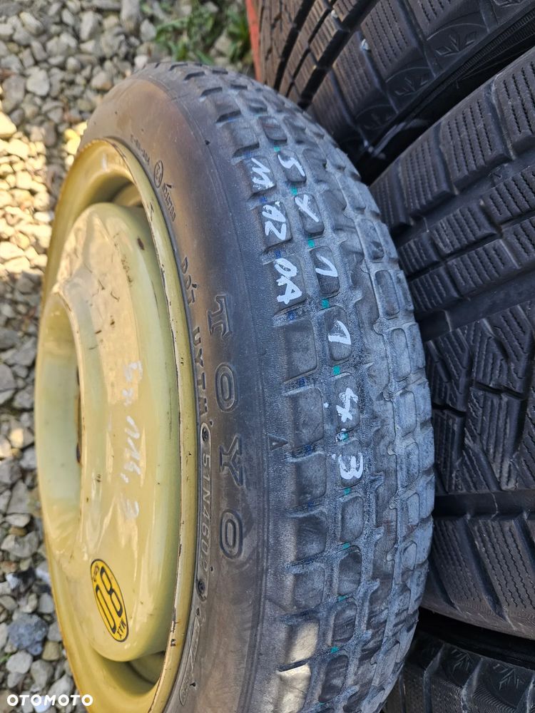 Koło dojazdowe Dojazdówka 15 5x114,3 Mazda 6 115/70R15 - 2