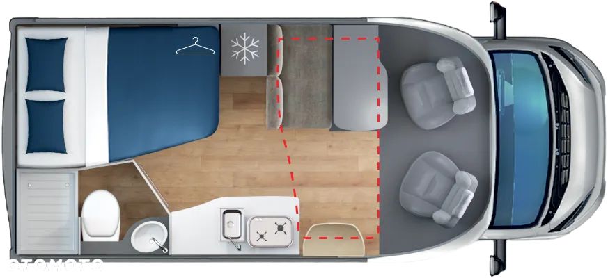 Giottiline SIENA 330 FULL LED NOWOŚĆ 2026 -> JEDYNE 5,99M DŁ. <- FIAT DUCATO ZIMOWY 4 OSOBOWY Rapido gr. - 6