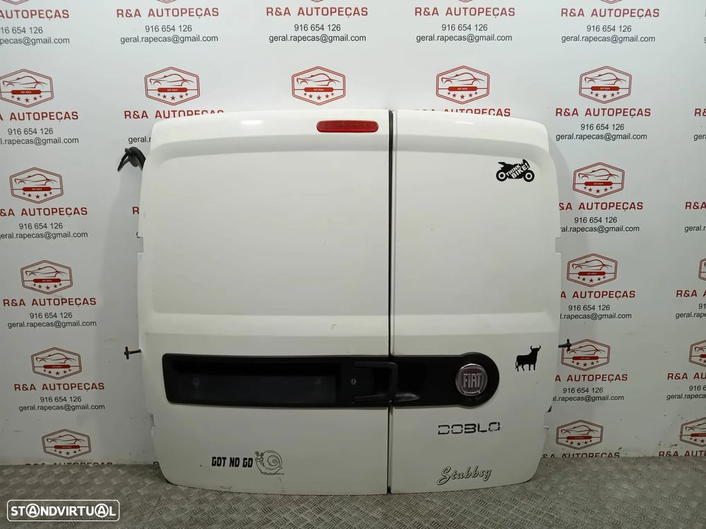 Porta Trás Traseira Direita Esquerda Fiat Doblo II 2 Original - 1