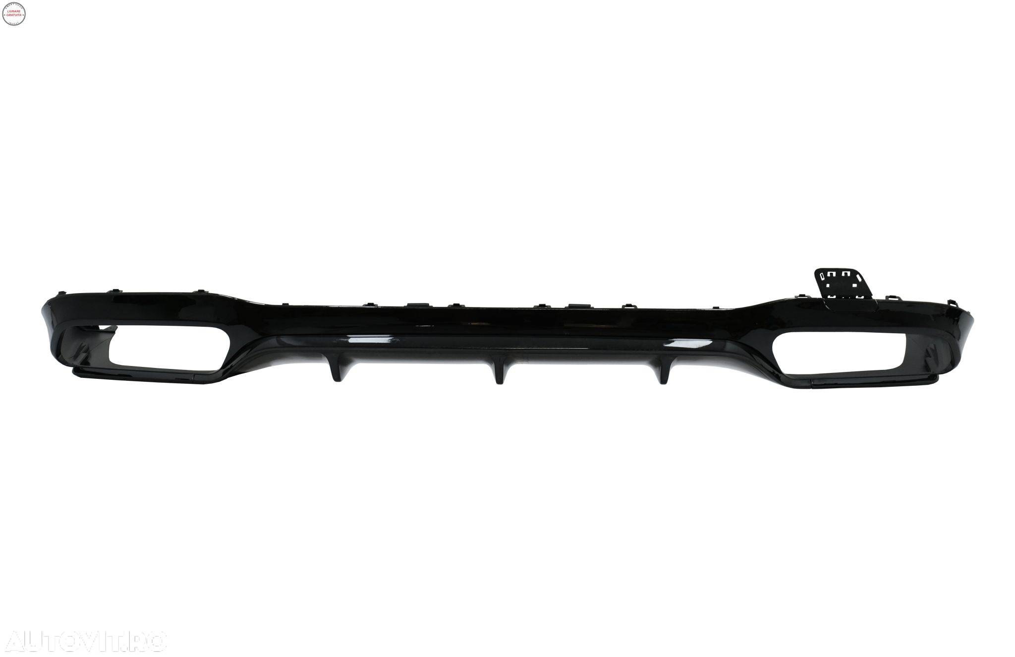 Difuzor Bara Spate cu Ornamente Evacuare Mercedes E-Class W213 (2016-2019) E63 Des- livrare gratuita - 3