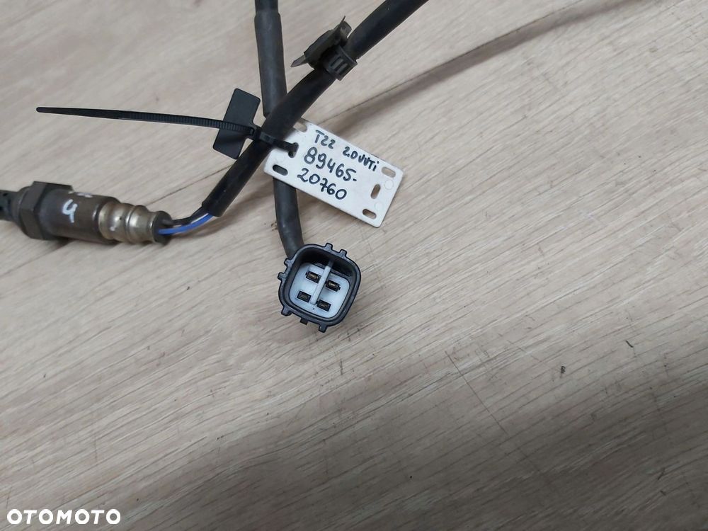 Toyota AVENSIS T22 sonda lampda 2,0 vvti 89465-20760 Oryginał - 4