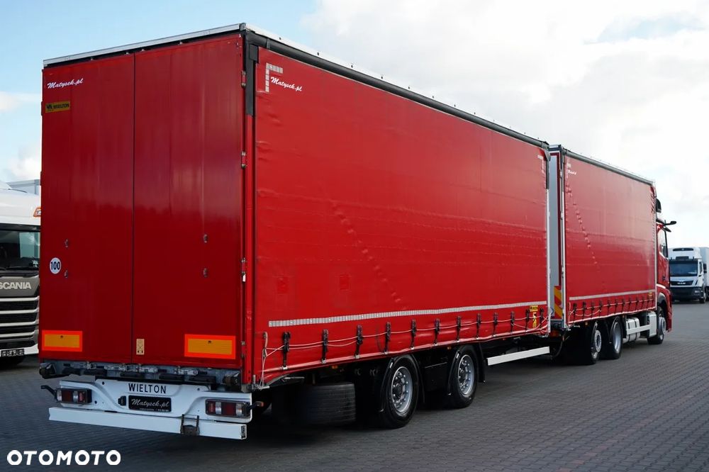 Mercedes-Benz ACTROS 2545 / ZESTAW TANDEM 120 M3 / PRZEJAZDOWY / 6x2 / OŚ PODNOSZONA / BIG SPACE / WIELTON / 2021 - 5