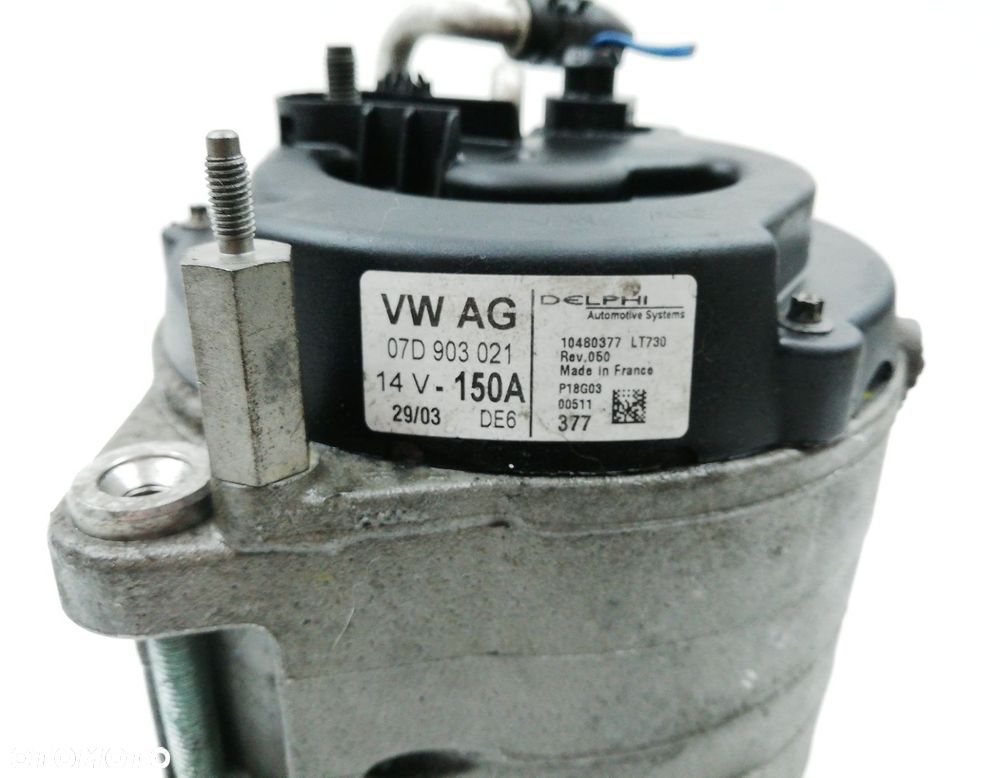 ALTERNATOR  VW PASSAT B5 FL 4.0 W8 07D903021 - 4