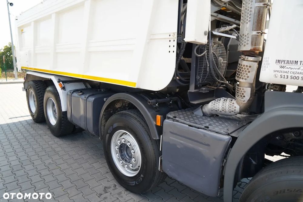 Scania G 410 / 8X4 / ZABUDOWA SAMOWYŁADOWCZA DO ASFALTU / 2X HYDROKLAPA / DACH HYDRAULICZNY / POD ROZŚCIEŁACZ - 24