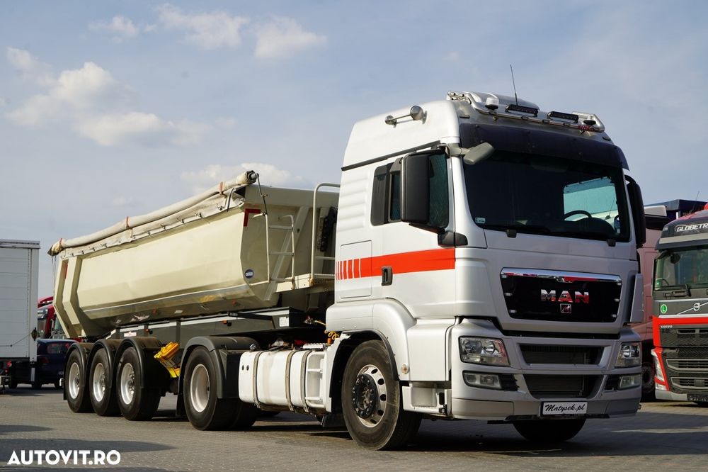 MAN TGS 18.400 / KIT / SISTEM HIDRAULIC / + BASCULĂ ALUMINIU / 26 M3 / 4.500 KG / JANTE DIN ALIAJ / 2017 - 4