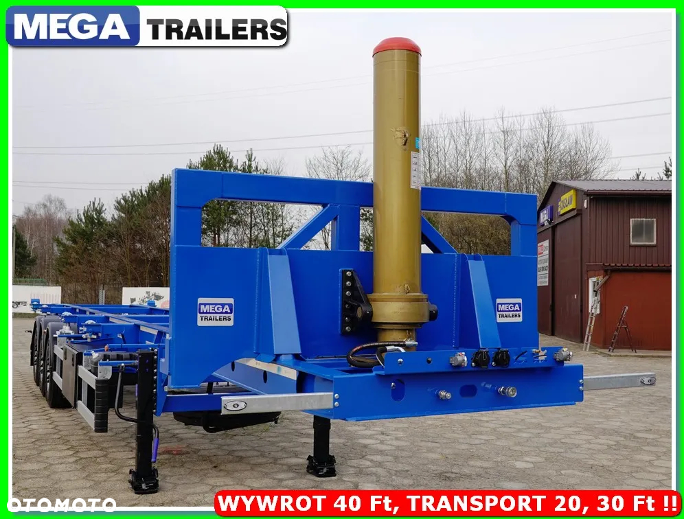 Mega 65 m³ wywrotka na kontener 40 Ft / do 44,0 T DMC zestawu !!! - 11