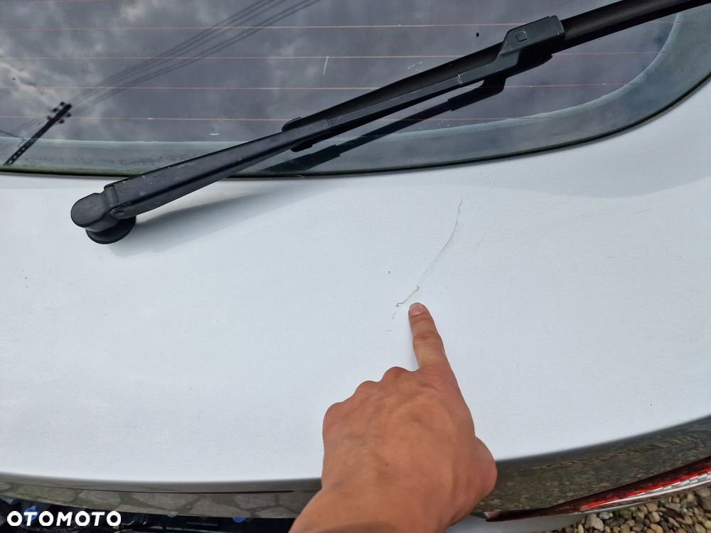 FORD MONDEO MK4 HB HATCHBACK 07- KLAPA TYLNA TYLNIA TYŁ SREBRNA , NR AUKCJI KL17 - 10