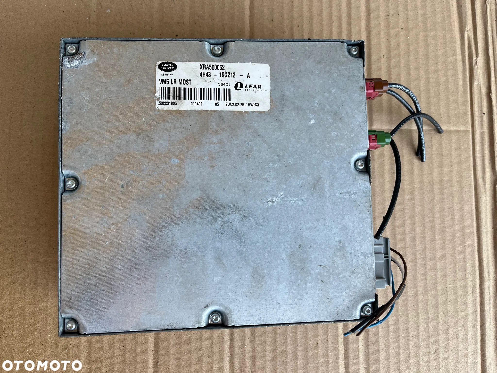 Tuner TV samochodowy XRA500052 Range Rover 3 III LM L322 Facelift - 1