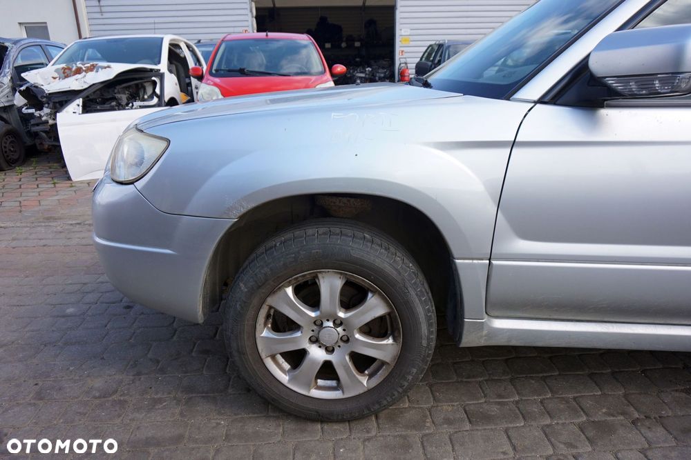 MASKA ZDERZAK BŁOTNIKI LAMPY FORESTER II SG LIFT 01G  SUBARU 2006-2008 SREBRNY PRZÓD KOMPLETNY - 8