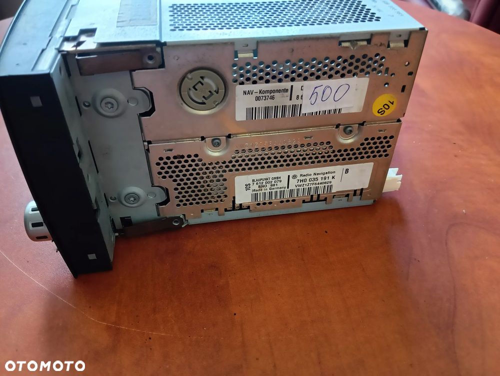 RADIO NAWIGACJA 7H0035191K WV TRANSPORTER T5 - 2