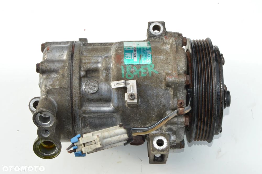 sprężarka klimatyzacji opel astra h zafira b  vectra c 1.8 16v z18xer 13217307 - 1