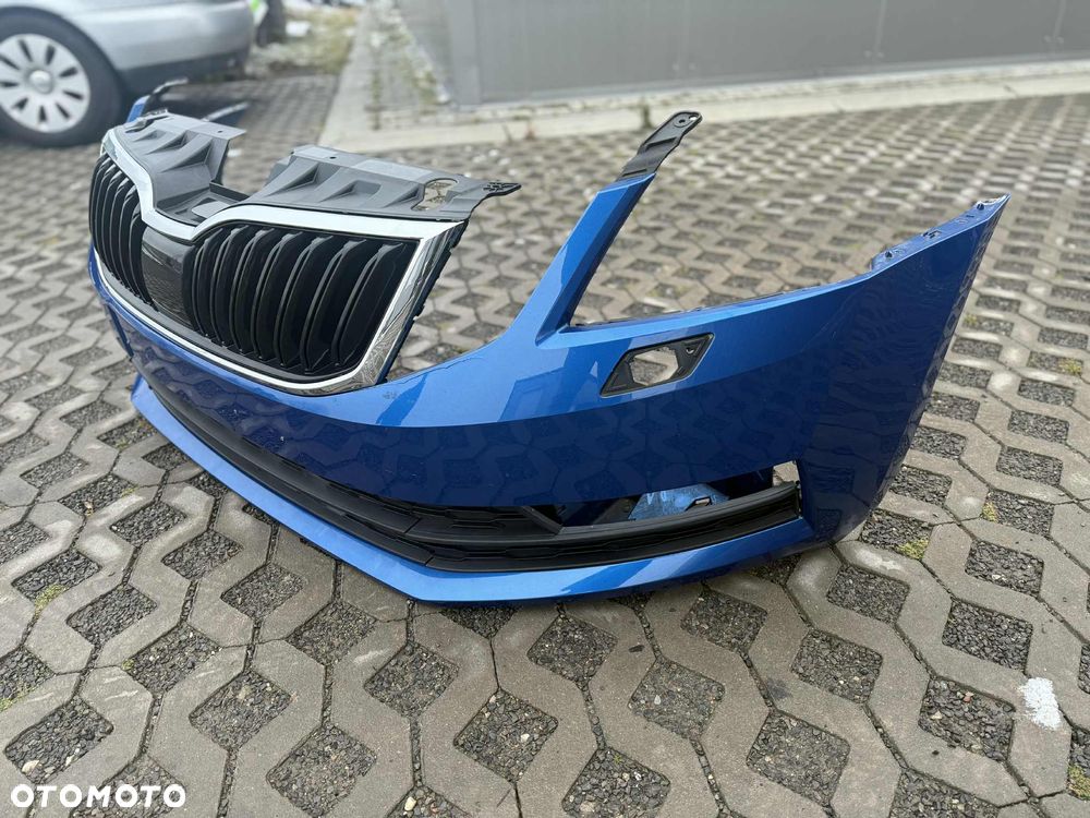 Skoda Octavia III Lift Zderzak Przód Przedni 4xPDC Spryskiwacze Radar 17-20 LF5W - 11