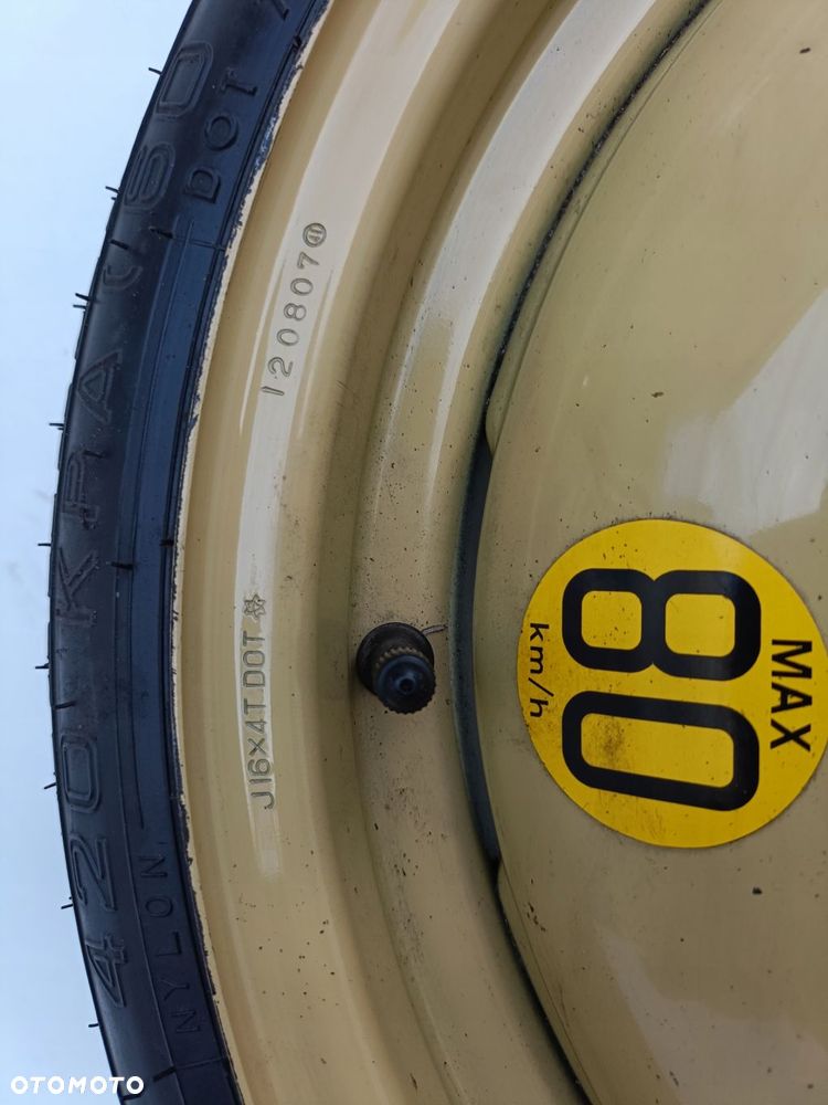 KOŁO DOJAZDOWE Subaru Justy IV 4 _ dojazdówka 105/70 R16 4x100 - 4