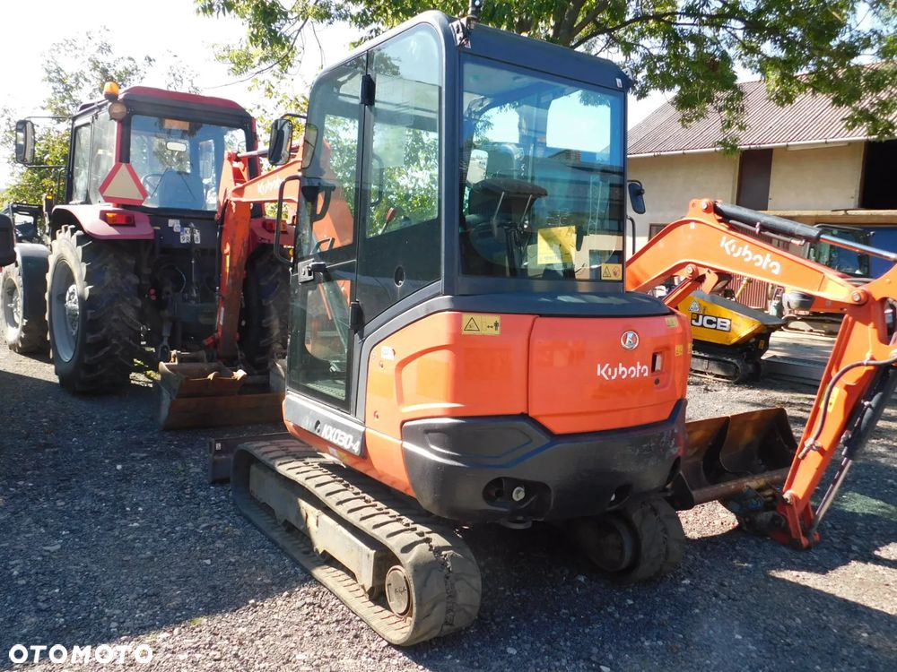 Kubota kx 030 waga 2,8t ( kx 027-4, U27 , cat 303) - 5