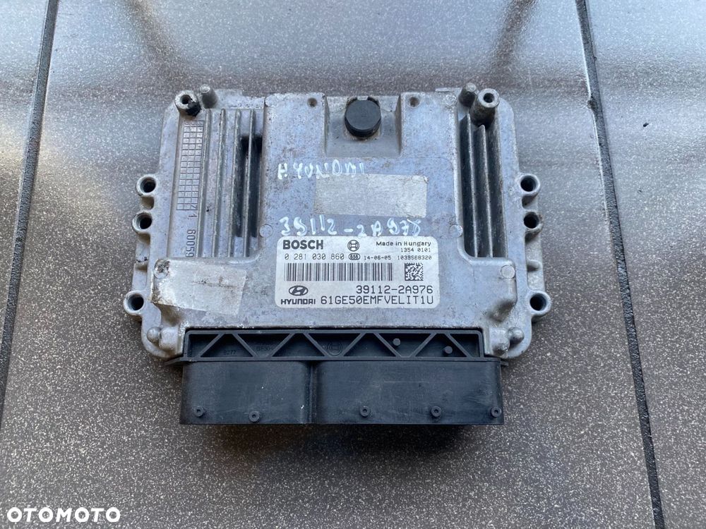 STEROWNIK SILNIKA 1.6 CRDI HYUNDAI KIA 39112-2A976 0281030860 - 2