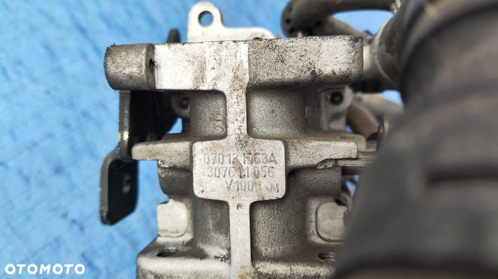 ZAWÓR CHŁODNICZKA CHŁODNICA SPALIN PRZEWÓD RURKA EGR 070131512B 070131521K 070131063A VW TOUAREG 2.5 TDI - 6