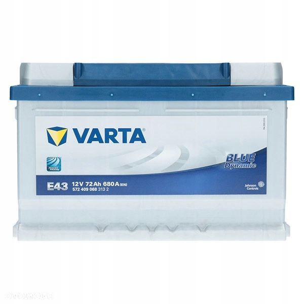 AKUMULATOR VARTA BLUE 72AH 680A E43 P - 3
