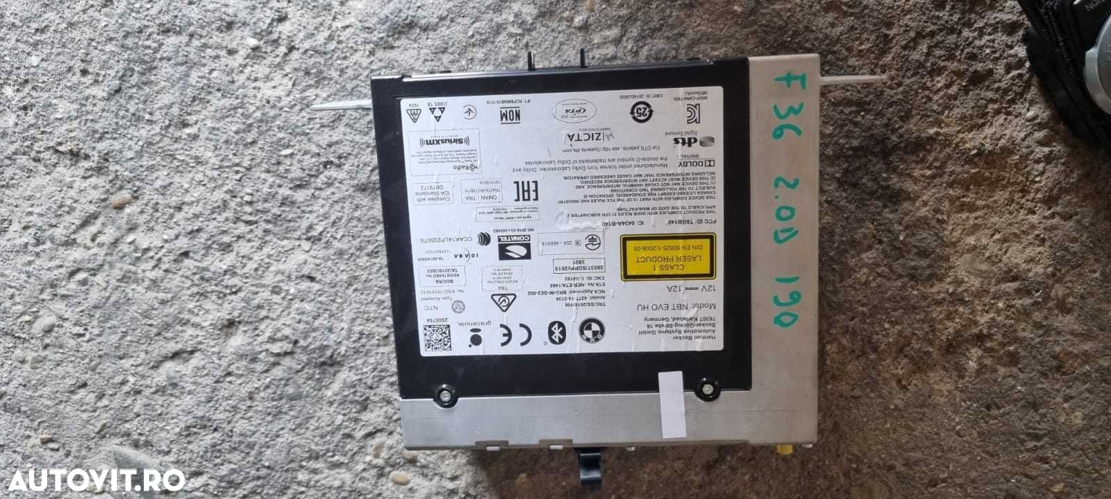 Modul unitate navigatie NBT EVO hu BMW cod 9437949 - 1