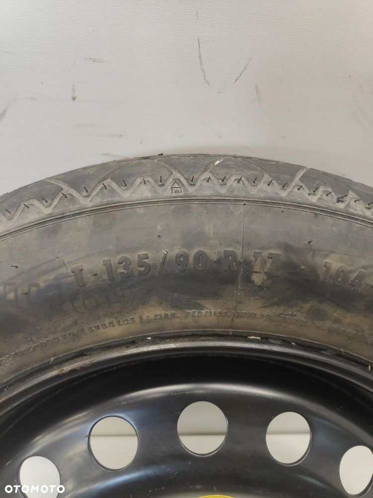 Ford kuga KOŁO ZAPASOWE DOJAZDOWE 8v41-aa 2170802 continental 135/90 r17 - 2