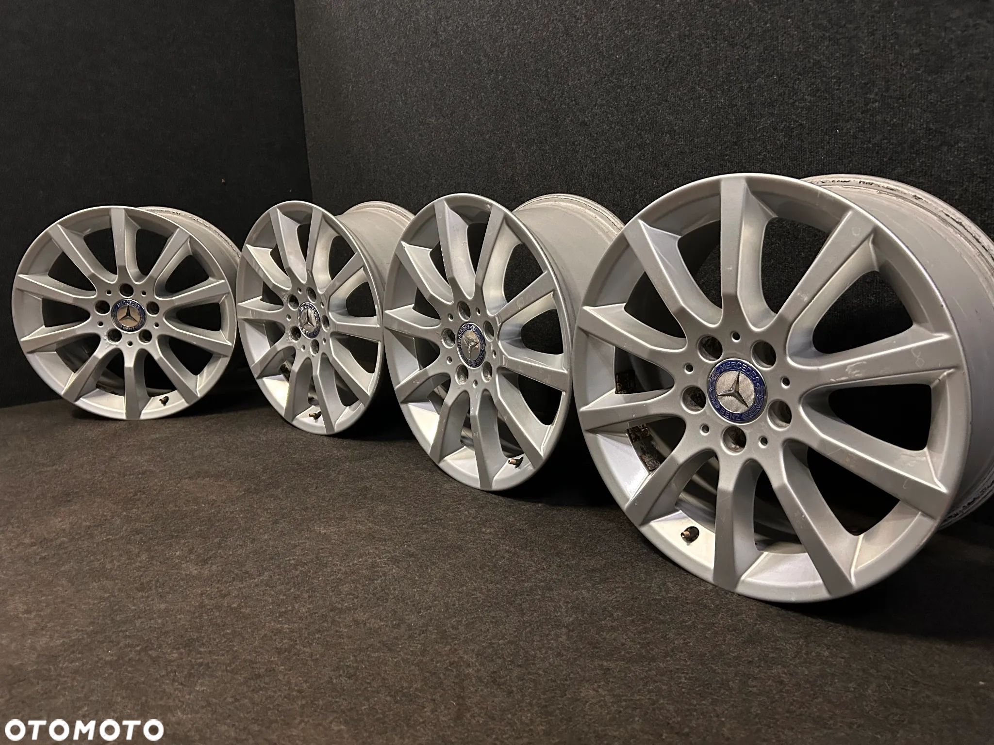 Alufelgi Mercedes C-Klasa W204, W205 17 cali 5x112 4szt. - 1
