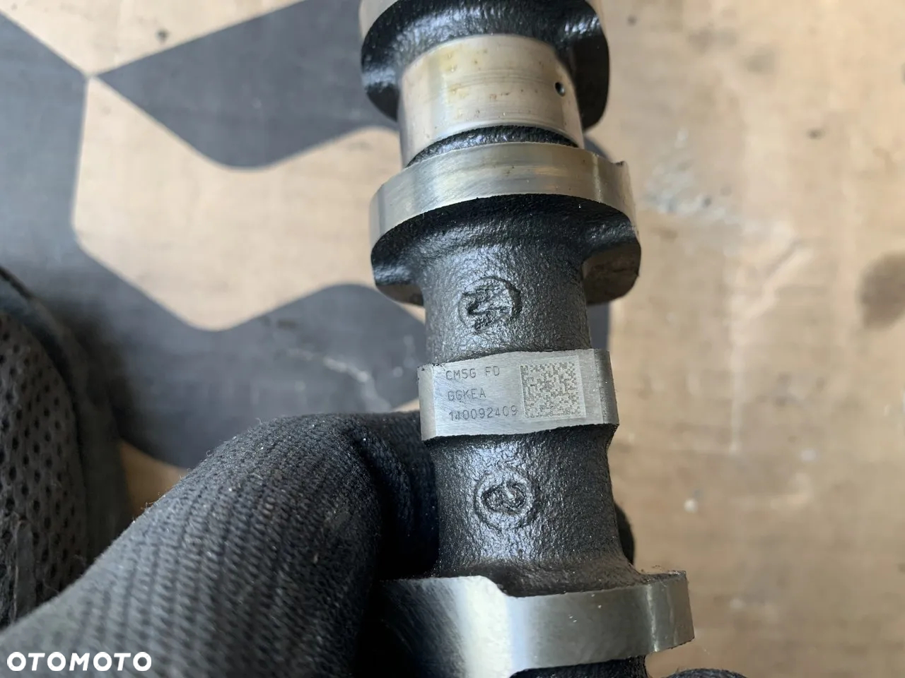 Wałek rozrządu wydechowy koło faz rozrządu wariator Ford C-MAX 1.0 ECOBOOST E3BG6C525BA - 10