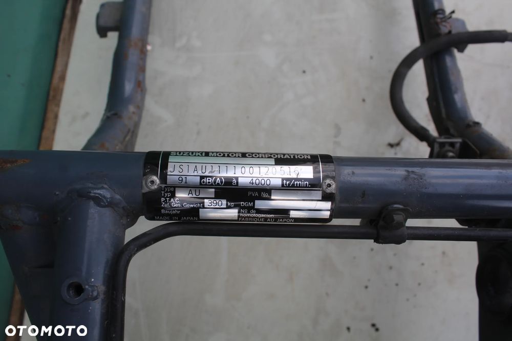 Suzuki burgman AN 400 99-02 Gaźnik K1 K2 Rama + dokumentacja - 3