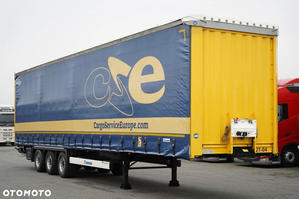 Krone FIRANKA / MEGA / DACH PODNOSZONY / LOW DECK / PLANDEKA ZBROJONA - 8