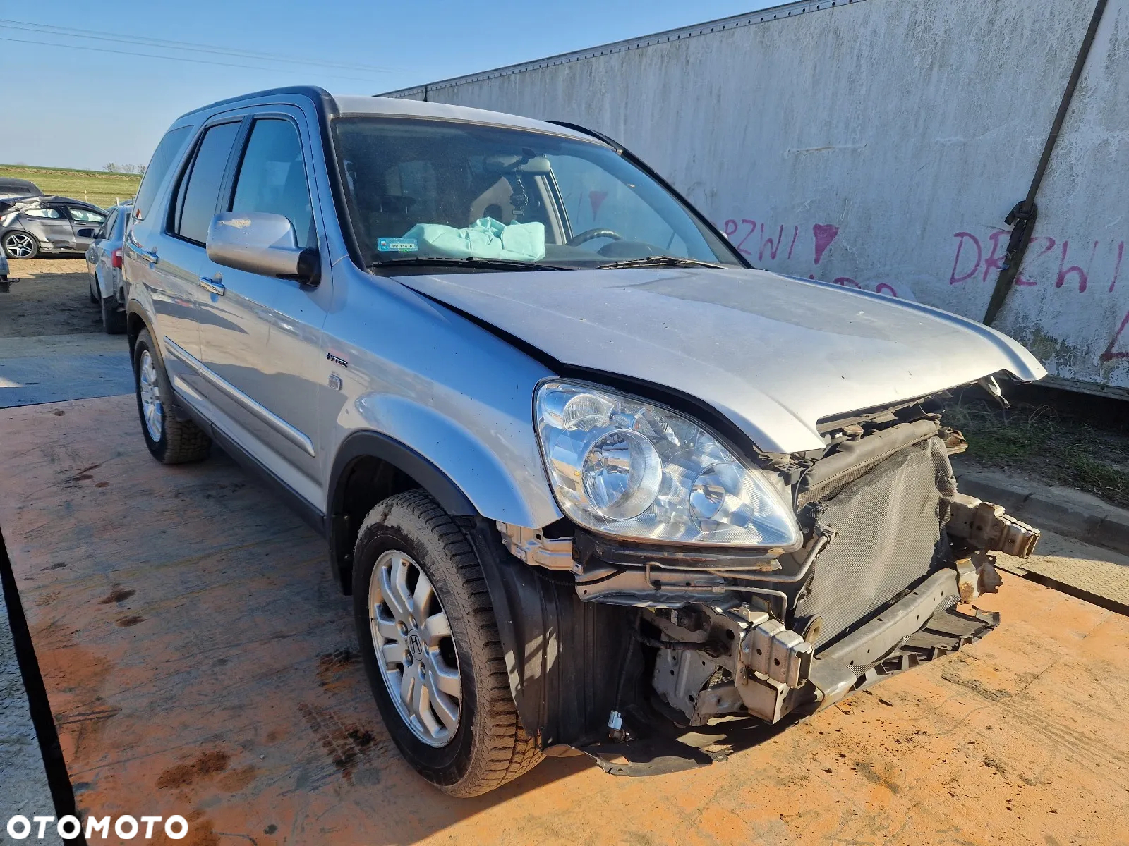 Honda CR-V II LIFT 2001-2007 Silnik: 2.0 i-VTEC K20A4 150KM/110kW NH623M na części drzwi klapa - 2