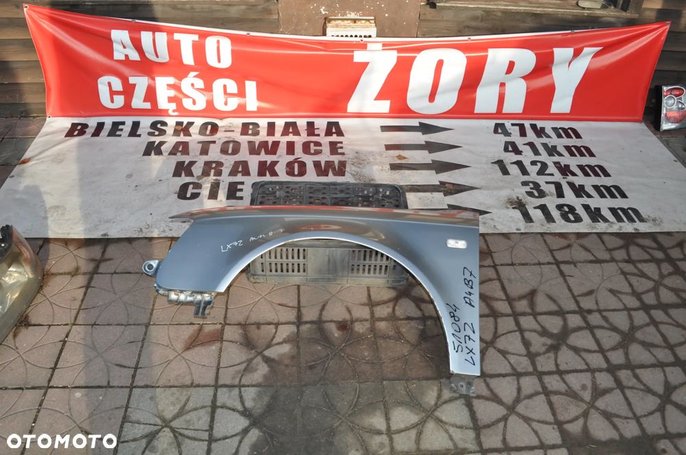 audi A4 B7 błotnik kolor LX7Z nr 51084 WYSYŁKA - 1