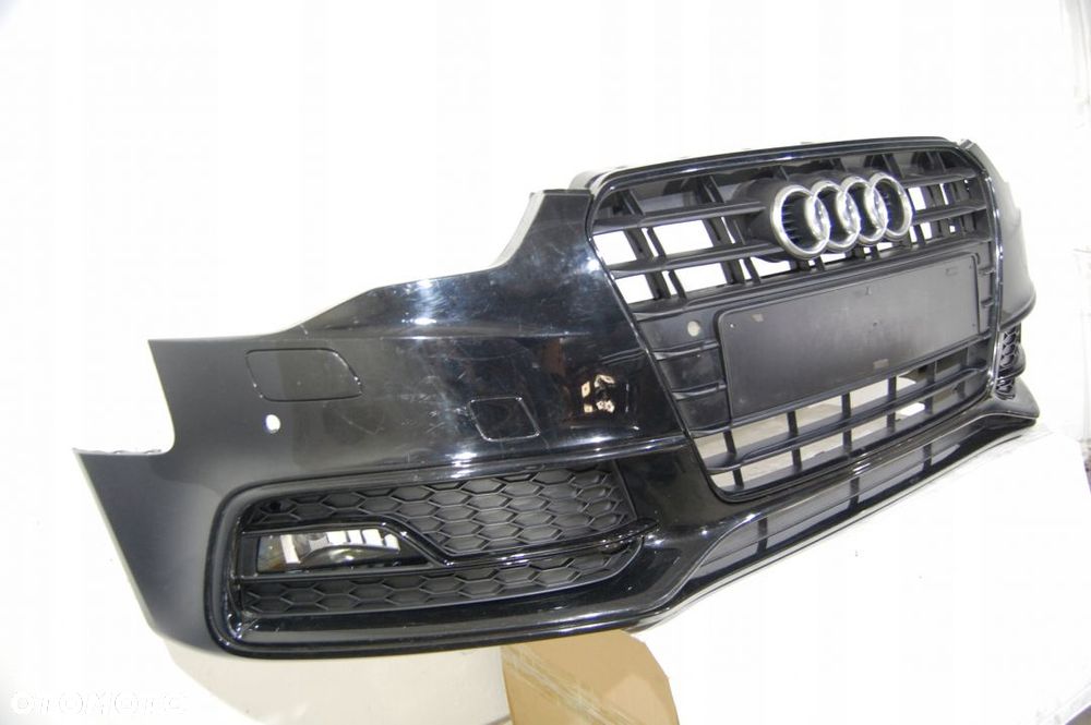 ZDERZAK AUDI S5 A5 S-LINE 2012-2016 LIFT BLACK 8T - 2
