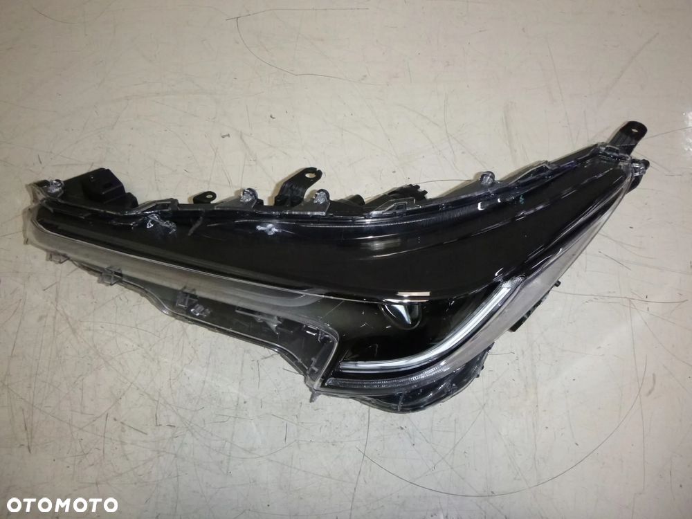 TOYOTA COROLLA XII E210 LAMPA LAMPY REFLEKTOR REFLEKTORY PRAWY LEWY PRZÓD PRZEDNIE FULL LED + WTYCZKI KOMPLET NOWY ORYGINAŁ - 14