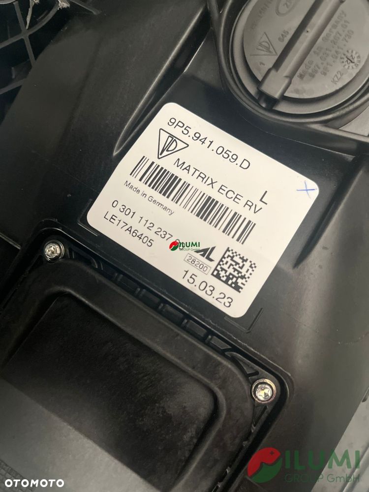 Reflektor Porsche 911 992 Matrix Lewy 9p5941059e - 11