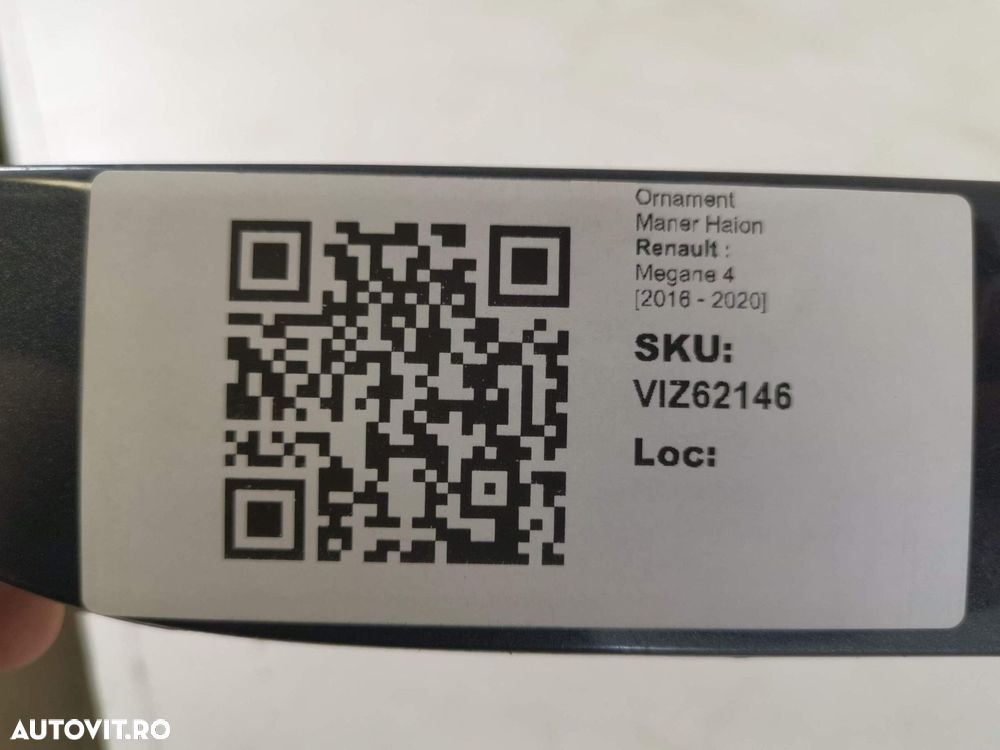 Ornament Maner Haion Renault Megane 4 2016 2017 2018 2019 2020 Grandto - 8