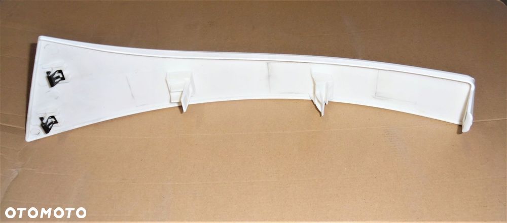 DUCATO JUMPER BOXER 06- LISTWA POD REFLEKTOR LEWA POLAKIEROWANA NA BIAŁO - 2